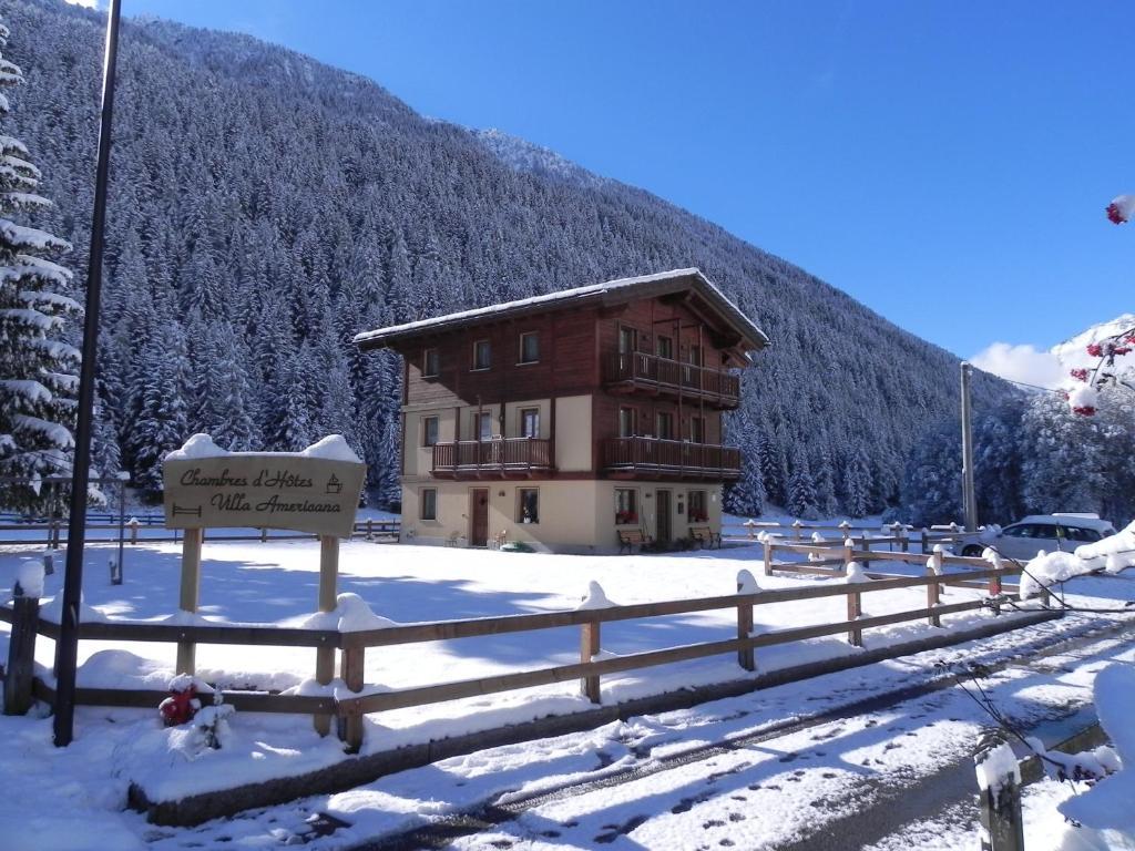 Villa Americana Chambres D'Hotes Champoluc Luaran gambar